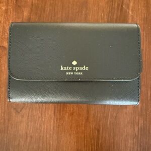 Kate Spade Classic Black Leather Wallet